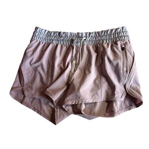 Women's Vuori Clementine Performance Lined Running Short, Light Pink, Size S